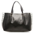 Borsa a spalla nera con dettagli bianchi a contrasto Swish Jeans Tammy, Borse e accessori Donna, SKU b511000474, Immagine 0